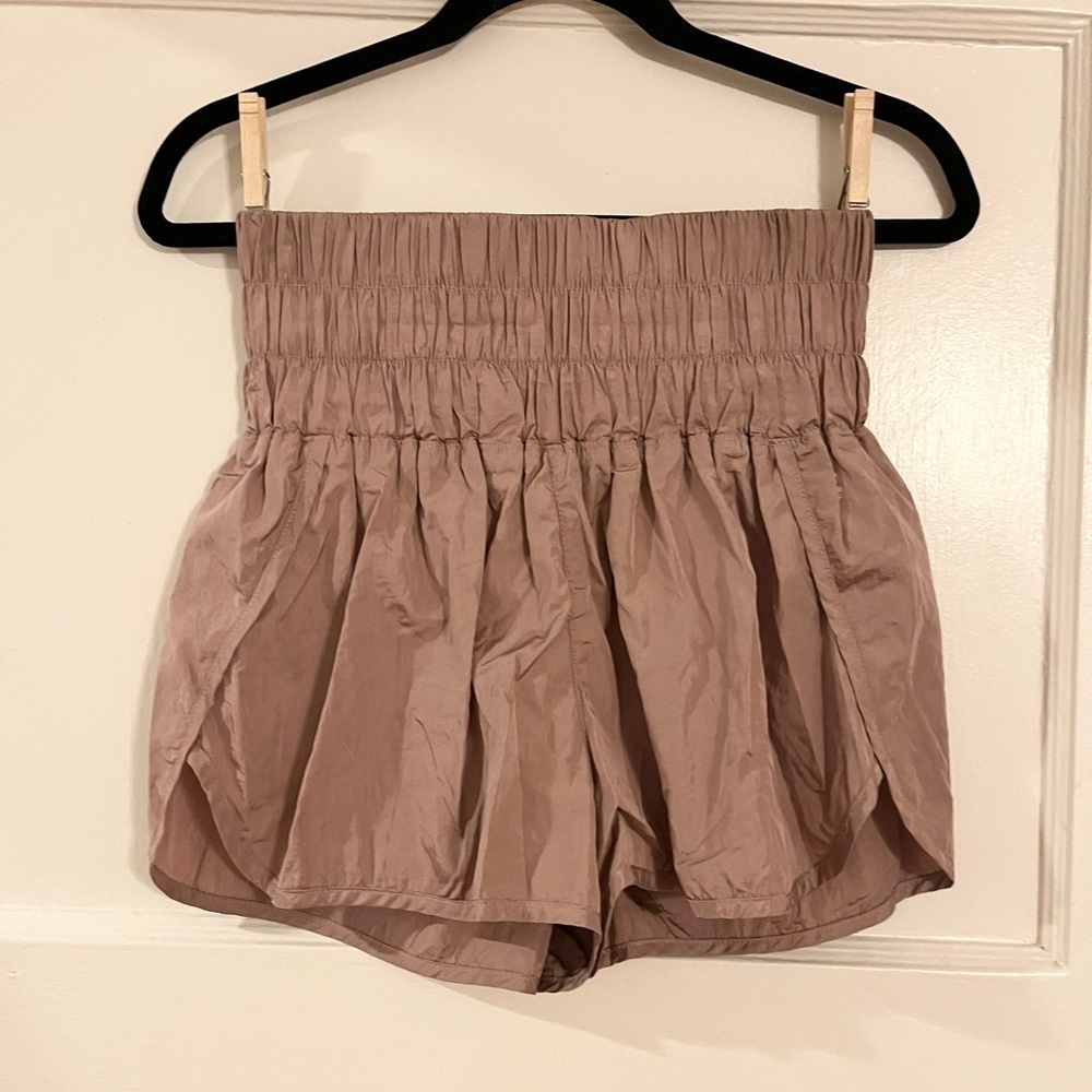 Free People the way home shorts in mauve - Picture 5 of 7